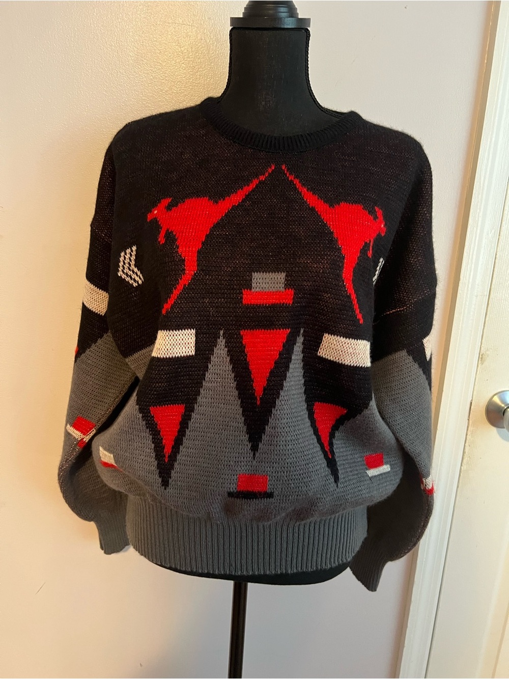 Vintage Hysport Australia Kangaroo Wool Sweater M(18)